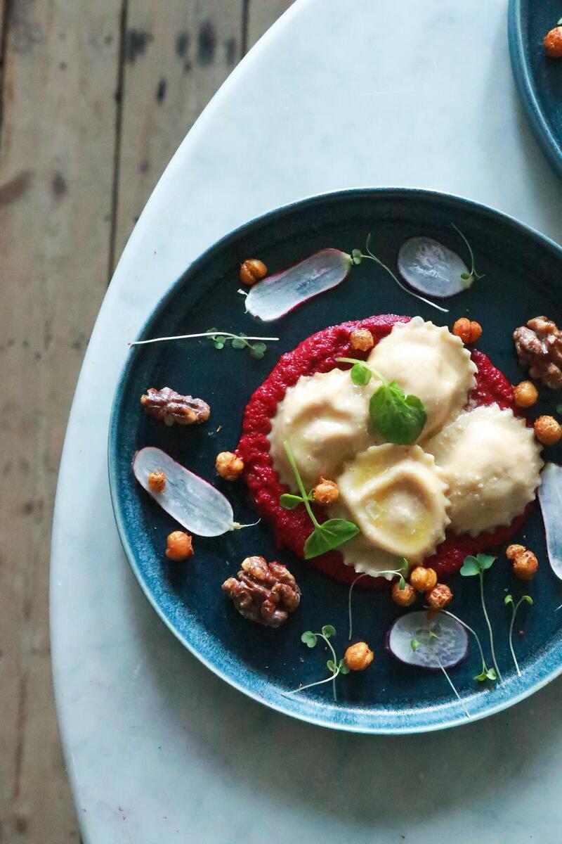 Recette raviolis chevre epinards